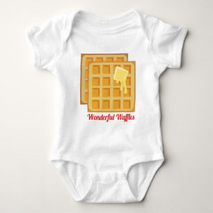 Wonderful Waffles Baby Bodysuit