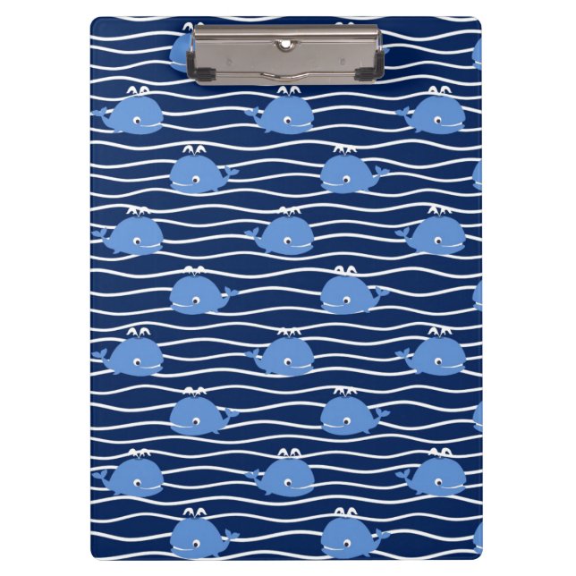 Wonderful Whales Clipboard (Front)