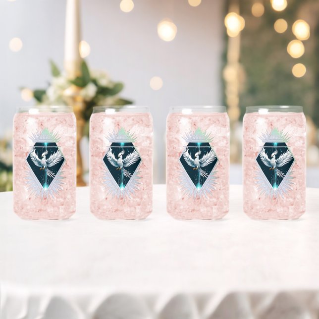 Wonderful white fantasy phoenix.  can glass (Insitu (Wedding))