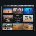 Wonderful World  2012 Calendar<br><div class="desc">Wonderful World 2012 Calendar - what a wonderful calendar for 2012 with all the natural wonders of world from africa to new zealand from america to north pole all these wonderful images will remind you every day of the glory of our planet earth and its treasures. This two page calendar...</div>