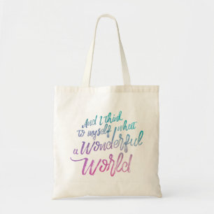Wonderful World Budget Tote