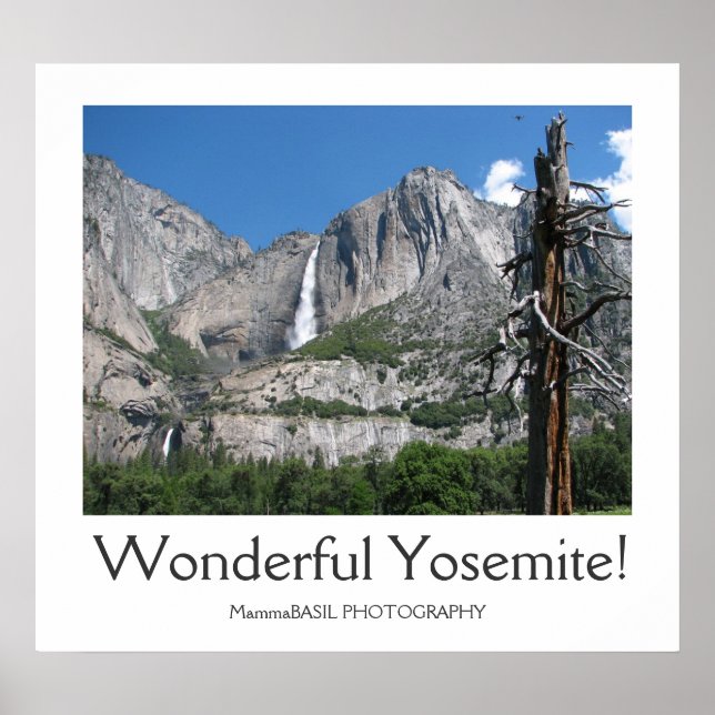 Wonderful Yosemite! Poster. Poster (Front)