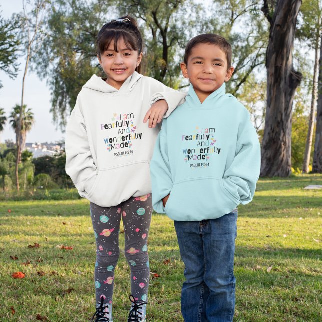Wonderfully made christian children bible verse  T-Shirt (Creator Uploaded)
