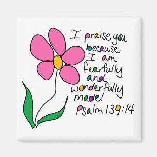Wonderfully Made Magnet