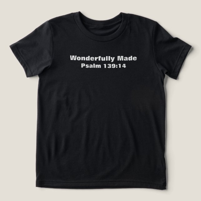 Wonderfully Tri-Blend Shirt (Design Front)