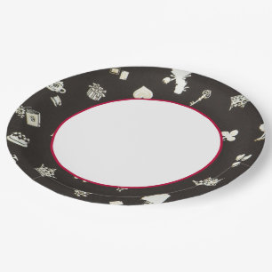 Wonderland 1 paper plate