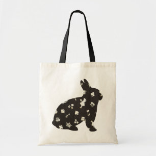 Wonderland 1 Rabbit Tote Bag