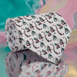 Wonderland Classic Pattern Necktie Tie