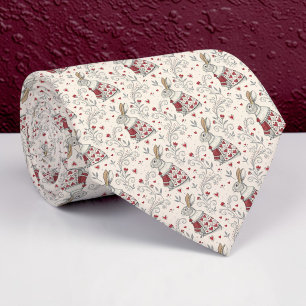 Wonderland Classic Pattern Necktie Tie