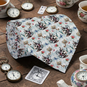 Wonderland Classic Teapot Pattern Necktie Tie