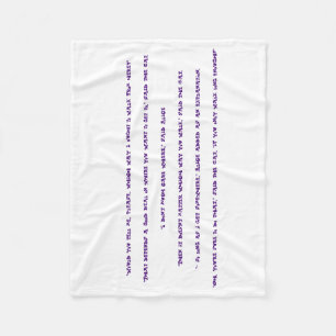 Wonderland Inspiration Blanket