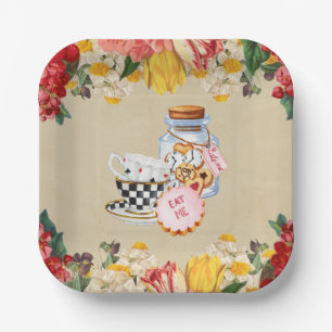 Wonderland Party Paper Plates