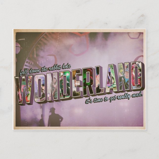 wonderland. postcard (Front)