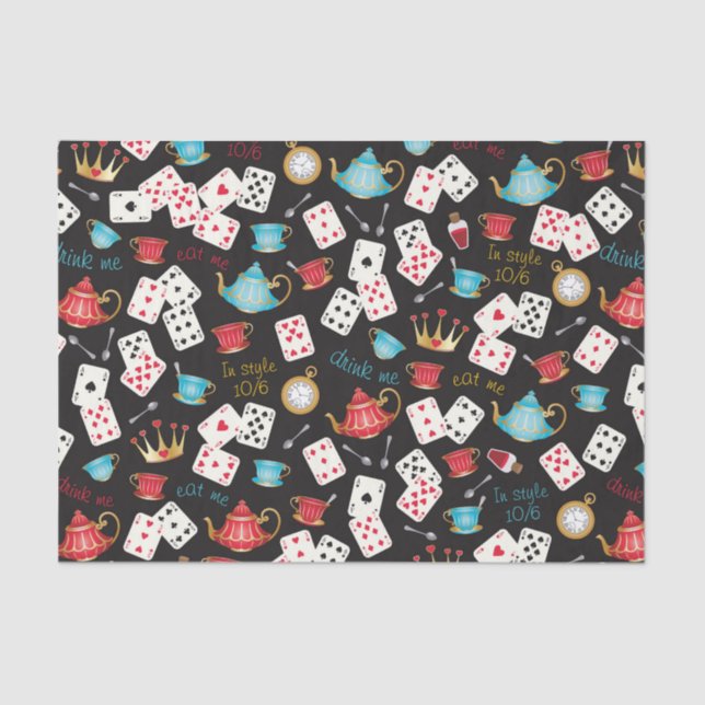Wonderland Prints Tissue Paper (Front)