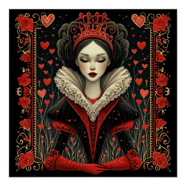 Wonderland Queen of Hearts: Heart Dictator Poster (Front)