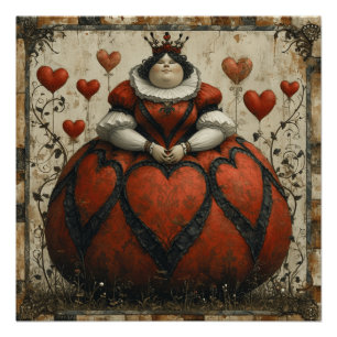 Wonderland Queen of Hearts: Heart Monarch Poster