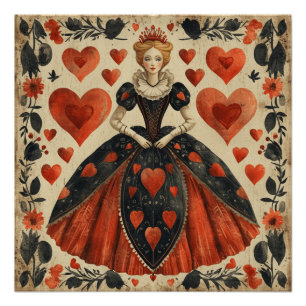 Wonderland Queen of Hearts: Hearts Dictator Poster