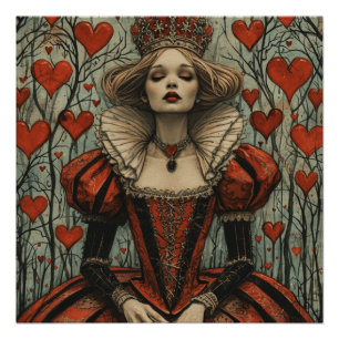 Wonderland Queen of Hearts: Red Sovereign Poster