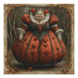 Wonderland Queen of Hearts: Royal Rage Poster