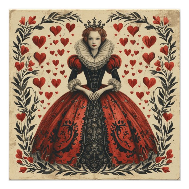 Wonderland Queen of Hearts: Wonderland Majesty Poster (Front)