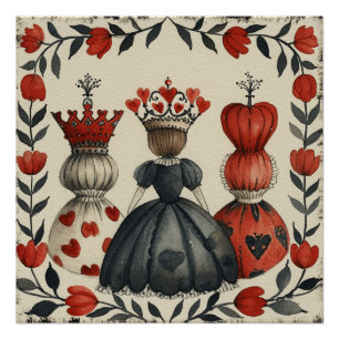 Wonderland Queen of Hearts: Wonderland Rule Poster