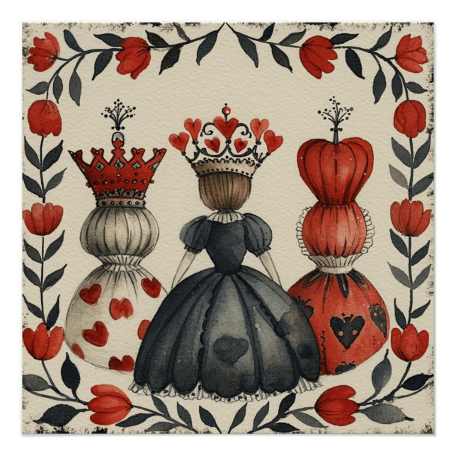 Wonderland Queen of Hearts: Wonderland Rule Poster (Front)