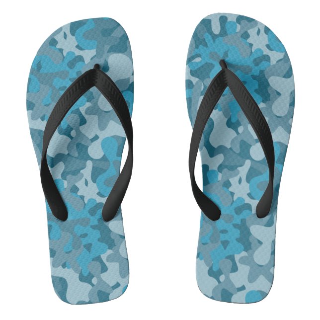 Wonderland Signature Camo Flip Flops (Footbed)