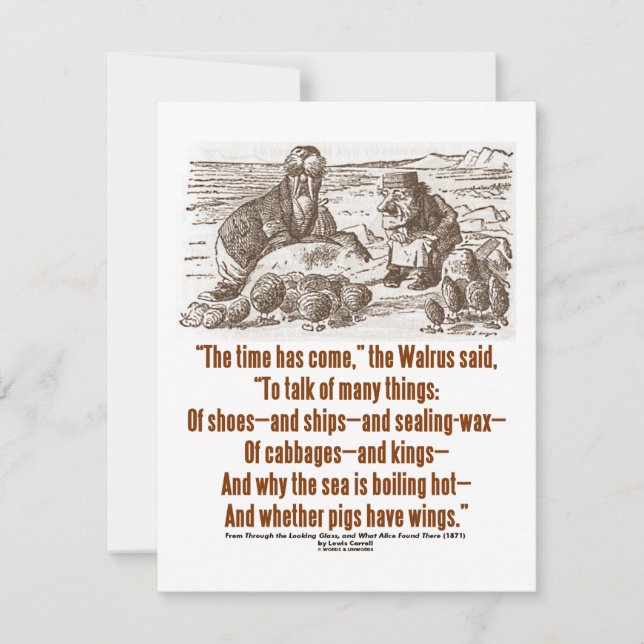 Wonderland Time Has Come Through Looking Glass (Front)