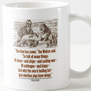 Wonderland Time Has Come Through Looking Glass Coffee Mug