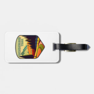 Wonderland Trail Colours Luggage Tag