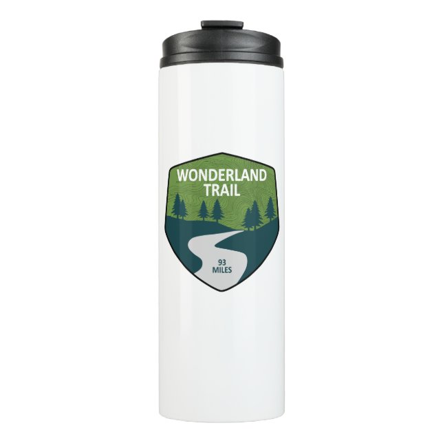 Wonderland Trail Thermal Tumbler (Front)