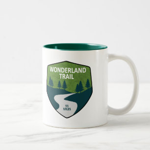 Wonderland Trail Two-Tone Coffee Mug