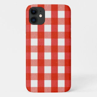 Wonderland VICHY-KARO ROT iPhone 11 Case