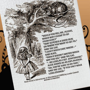 Wonderland Which Way I Ought To Go From Here Jigsaw Puzzle