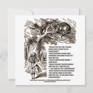 Wonderland Which Way I Ought To Go Quote