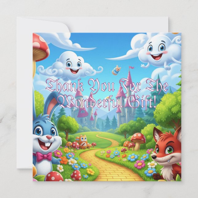 Wonderland With Mr Buuny & Mrs Fox (Front)