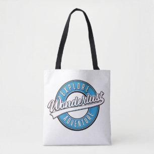 Wonderlust Explore Adventure Tote Bag