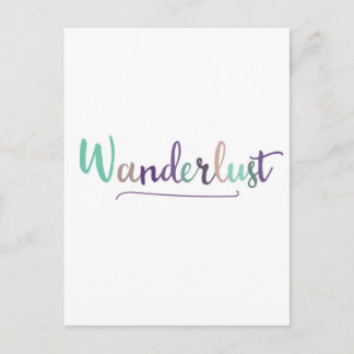 Wonderlust Postcard