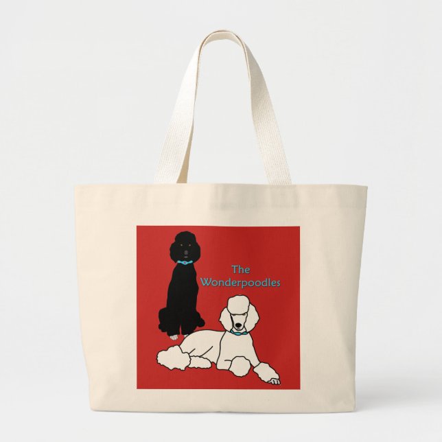Wonderpoodles Jumbo Tote (Front)