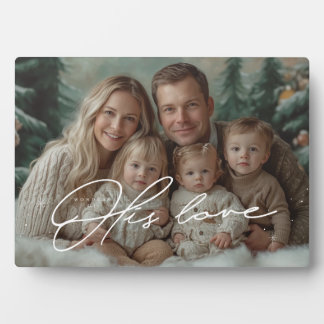 Wonders Of His Love Plaque