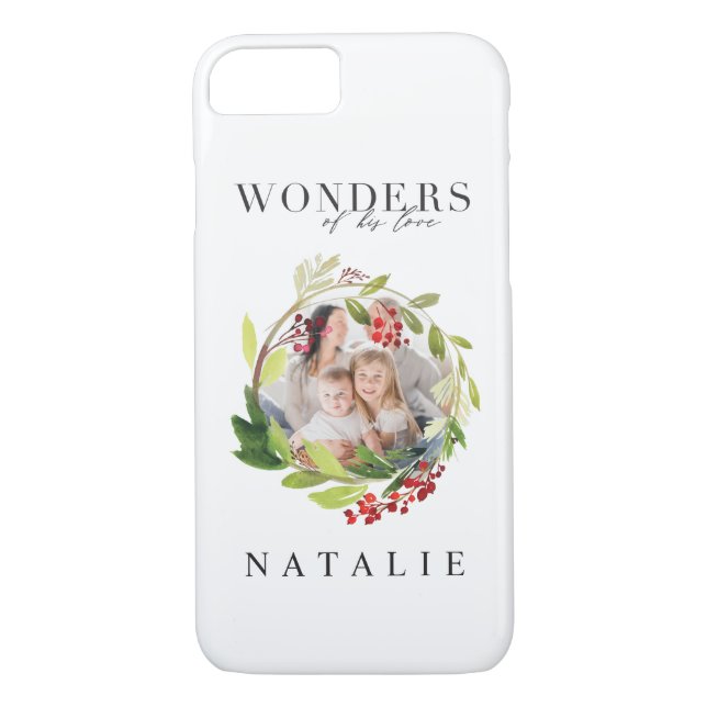 Wonders of his love religious photo Case-Mate iPhone case (Back)