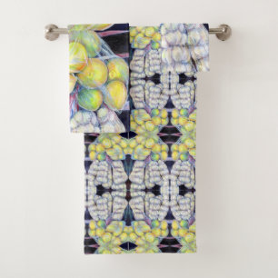 Wonders of the Wet Markets, Singapore Bath Towel Set