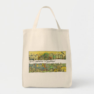 Wonderscapes Alice Organic Grocery Bag