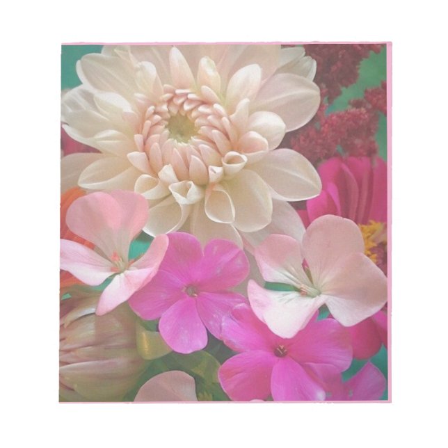 Wondrous Blooms Notepad (Front)