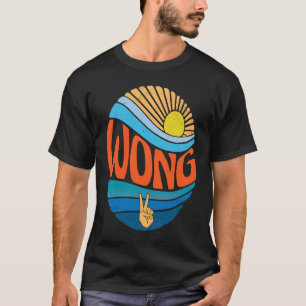 Wong  Vintage Sunset Wong Groovy Tie Dye T-Shirt