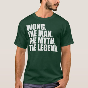 WongWong Family name Wong last Name Wong Surname W T-Shirt