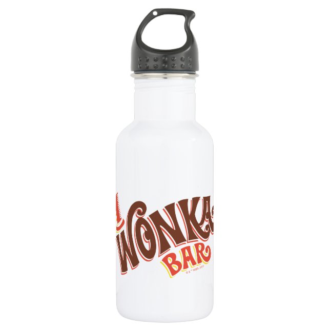 Wonka Bar Logo 532 Ml Water Bottle (Front)