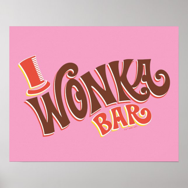 Wonka Bar Logo Poster (Front)