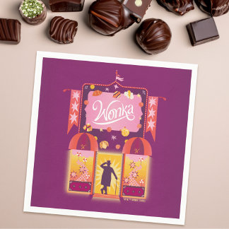 Wonka Candy Store Graphic Napkin