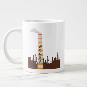 Wonka Factory Silhouette Large Coffee Mug
